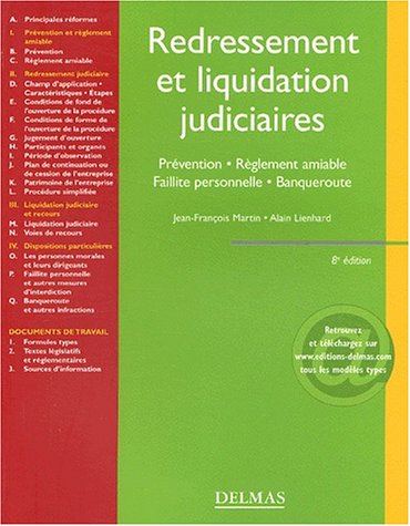 Redressement et liquidation judiciaires