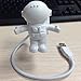 Vktech Creative Astronaut LED USB Light Adjustable Tube for Laptop PC Notebook