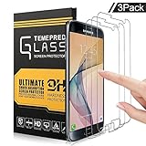 Firodo Galaxy S7 Premium Tempered Glass Screen Protector[9H Hardness] [Anti-scratches] [Crystal Clear] [Anti-Fingerprint] [Bubble Free] (3 pack)