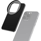 K&amp;F CONCEPT 6.7 inch Magnetic Lens Filter Mount Adapter | Compatible with iPhone and 67mm Threaded Filters, Compatible with 16/15/14/13/12 Pro Max, 16/15/14 Plus, FA201