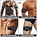 Muscle Toner, Abdominal Toning Belt, EMS ABS Trainer Wireless Body Gym Workout Home Office Fitness Equipment For Abdomen/Arm/Leg Training Men Women By JIA LE