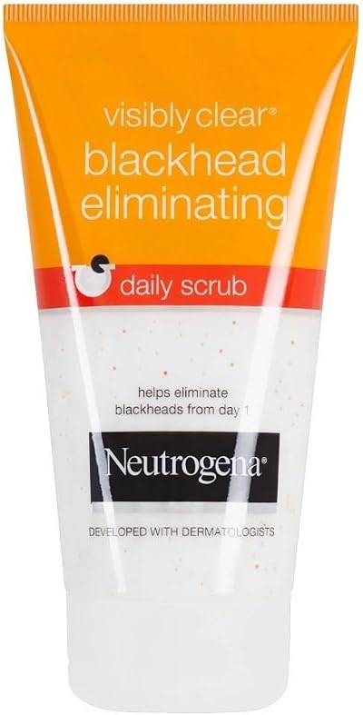 Neutrogena Visibly Clear Unclogging Black Spots Face Scrub 150ml Purifying Pores