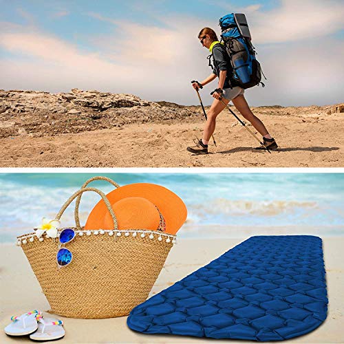ALPIDEX Opblaasbare Luchtmat Licht Campingmatras Airbag Slaapmat Luchtbed Outdoor Strand Trekking Backpacking - Image 8
