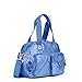 Kipling Defea Metallic Handbag One Size Scuba Diver Blue Metallic