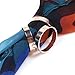 KLOUD City Pack of 2 Fashion Scarf Ring Buckle Scarf Clip Triple Slide Jewelry Shiny Clothing