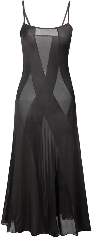 HiSexyLong Semi Sheer Maxi Dress for Women Plus Size Sexy Robe Lingerie Set