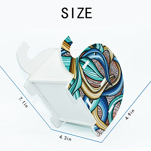 image for Mokani Desk Supplies Organizer, Creative Elephant Pencil Holder Multif