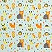 Where the Polka Dots Roam Full Size Bed Sheets Woodland Creatures Print 4 Piece Set │ Unisex, Flexible Microfiber, Durable, Wrinkle-Resistant, Stain-Resistant Bedding │ Boys, Girls, Baby, Kids Toddler