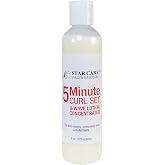 STAR CARE 5 Minute Curl Set &amp; Wave Lotion concentrated | 5 Minute Curl Set &amp; Wave Lotion concentrated with Retinol, Adds Sheen, Repairs &amp; Moisturizes.