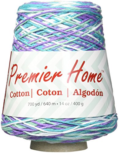 Premier Yarns 1032-06 Home Cotton Yarn - Multi Cone-Water Lilies