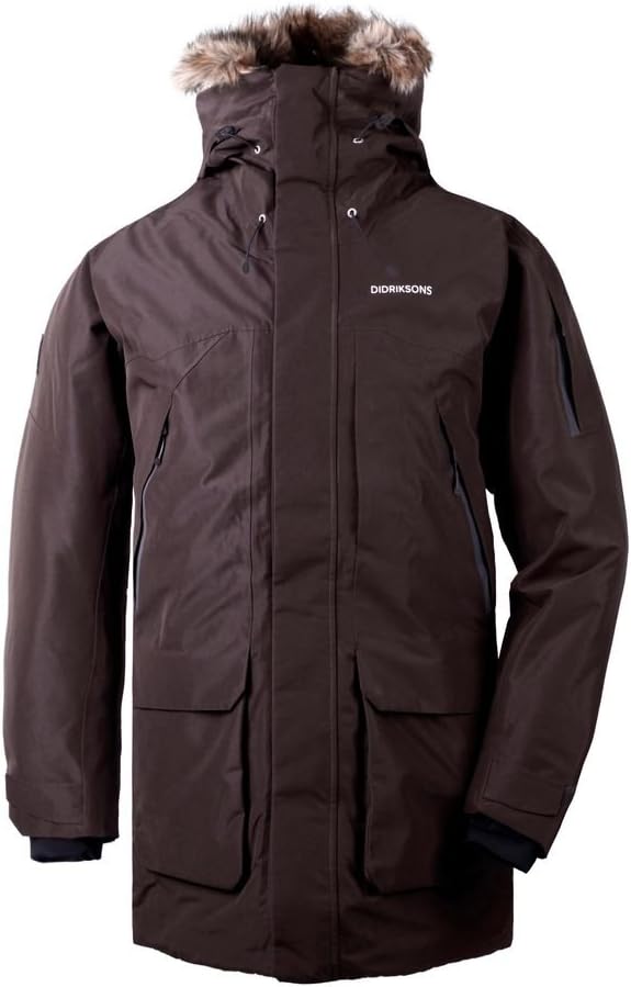 Didriksons 1913 Marcel Jacket Men brown 2018 winter jacket