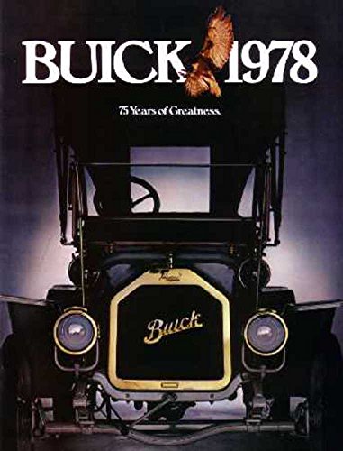 1978 Buick Sales Brochure Literature Book Piece Advertisement Dealer
