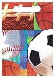 Sport Theme Design Party Loot Treat Bags - Pack of 24