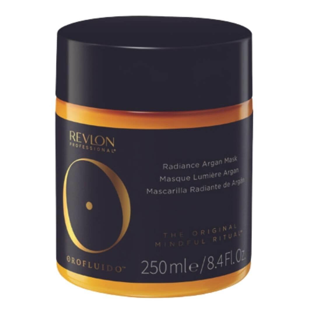 Revlon Professional OROFLUIDO RADIANCE ARGAN MASK, Strengthening Hair Mask With Argan Oil – 250 ml