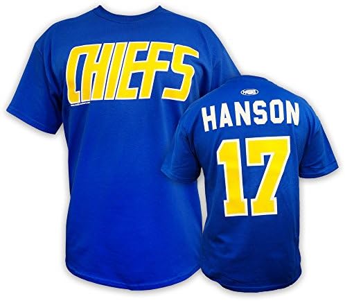 *Slapshot* Charleston Chiefs #17 Steve Hanson T-Shirt - Size Large