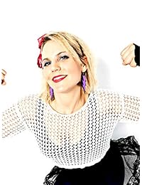 Gejoy - 3 pares de pendientes de neón para mujer, estilo retro, para fiesta de los años 80 o fiesta de disfraces retro