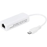 Micro USB 2.0 to Ethernet 10 m RJ45 Network LAN Adapter Card for Zero 1.3/W Motherboard, Tablet
