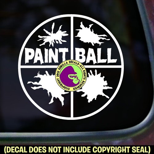 PAINTBALL Vinyl Decal Sticker D
