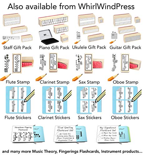 Flute Fingerings & Flute Parts Flashcard Set