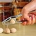 Aozita Seafood Tools Nut Cracker Set Includes 4 Cracker and 4 Forks - Lobster/Crab Cracker - Lobster Picks, Solid