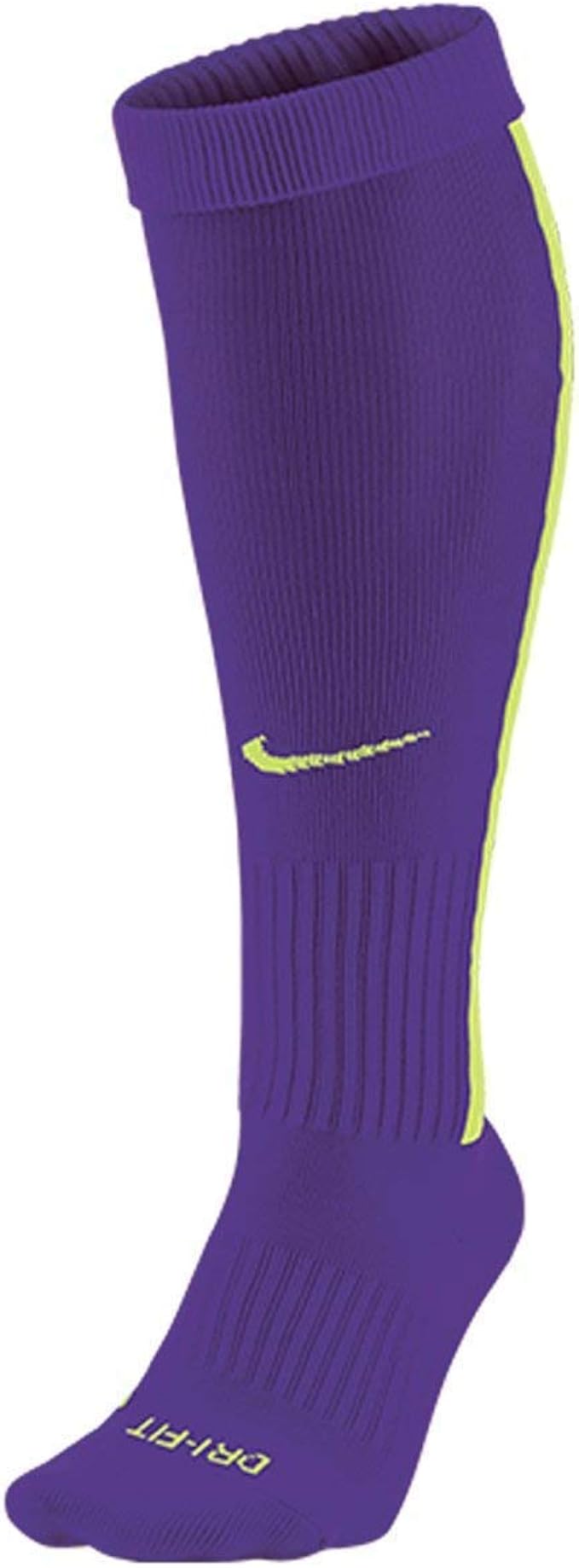 white and purple nike socks
