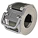 Ayliss Men's Soft Nylon Canvas Belt Double D-Rings Zinc Alloy Buckle Waistbelt