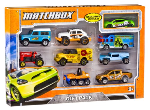 Matchbox X7111 9-Car Gift Pack (Styles May Vary)
