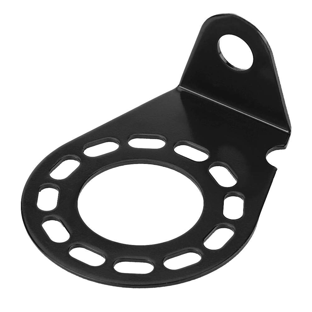 Bediffer Metal Trailer Socket Bracket, Universal 7 Pin 13 Pin, Towing Caravan, Black