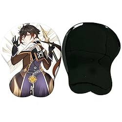 Teanea Naughty Funny Anime Butt Mouse Pad with Rest