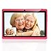 iRULU eXpro X1 7 Inch Quad Core Google Android 4.4 Tablet PC, 1024x600 Resolution, Wi-Fi, Games, Dual Cameras, 16GB Storage with keyboard - Pink Tablet
