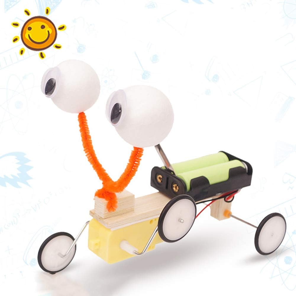 nuiOOui131-DIY Assembling Educational Toy, Kids Educational DIY Reptile Robot Model Kit Science Experiment Electric Toy