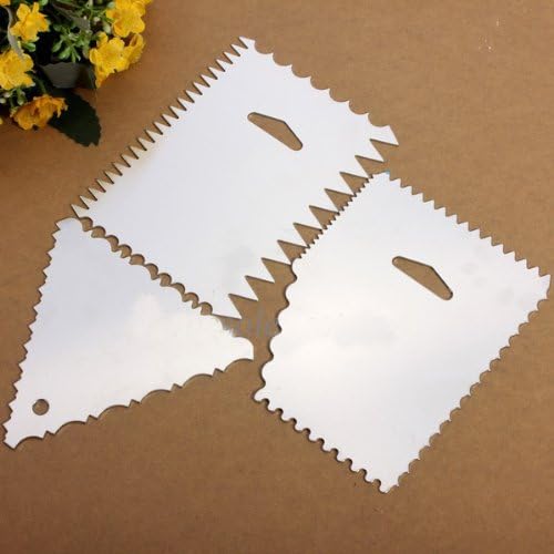 Fondant Cake Pizza Side Scraper Cutter.