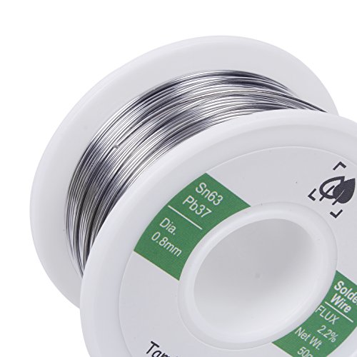 image for Solder Wire Sn63 Pb37 with Rosin Core for Electrical Solderin