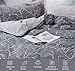 JOHNPEY Duvet Cover Queen - 100% Cotton Bedding Set (1 Duvet Cover 90