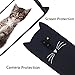 Galaxy S9 Plus Case, Miniko(TM) Fashion Cute Kawaii Funny 3D Black Meow Party Cat Kitty Whiskers Dropproof Protective Soft Rubber Case Skin for Samsung Galaxy S9 Plus 2018