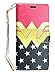 Galaxy S7 Case Wallet, DURARMOR® Wonder Woman Premium PU Leather Folio Wallet with ID, Credit Card, Cash Slots Flip Stand Wrist Strap Cover Protector Carrying Case for Samsung Galaxy S7