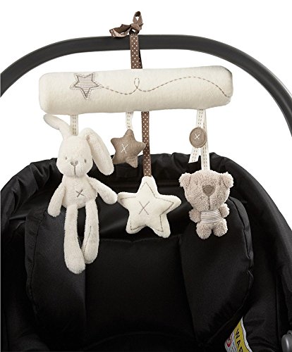 SL&F Baby Stroller Toy, Newborn Baby Car Crib Cot Pram Hanging Built-in Music with Rattle