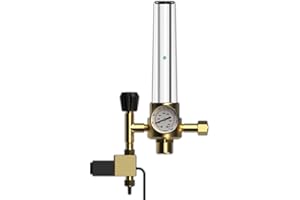 AC Infinity CO2 Regulator, Carbon Dioxide Monitor with Solenoid Valve and Gas Flow Meter, CO2 Gauge Gas System for Grow Tents, Grow Rooms, and Greenhouses