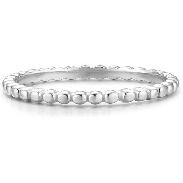 Antiqued Stacking Bali Wave Ring .925 Sterling Silver Midi Band Sizes 3-10 NEW E - Foto 7