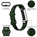 Maledan Bands for Fitbit Alta HR and Alta, Black Blue Green Large