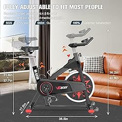 VIGBODY Exercise Bike, Stationary Bikes for Home