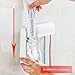 HaloVa Toothpaste Dispenser, Automatic Dustproof Toothpaste Squeezer and Toothbrush Holder Set, Hands Free Toothpaste Squeezer with Sticky Suction Pad for Family Washroom Bathroom, White