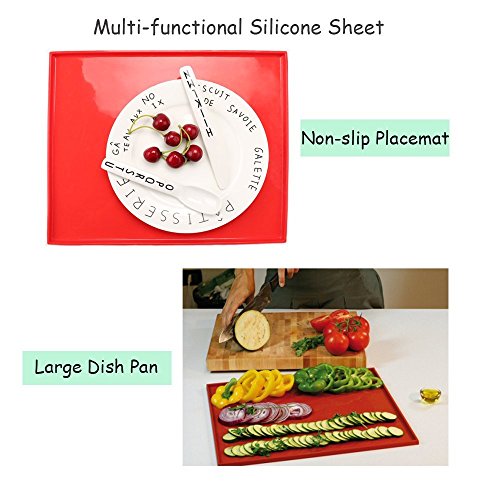 Swiss Roll Mold Silicone Baking Sheet Mat Jelly Roll Pan Flexible