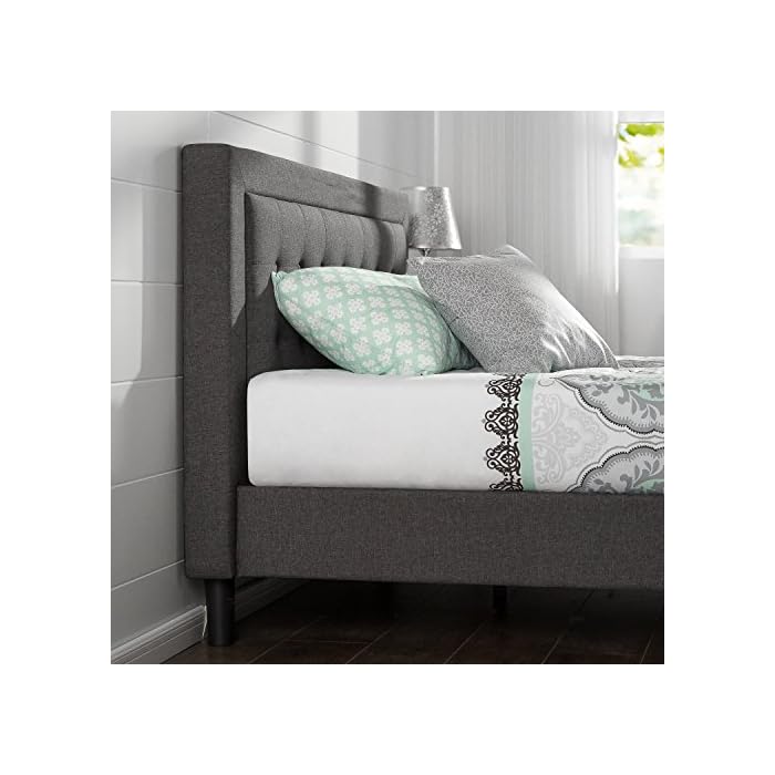 Zinus Dachelle Upholstered Platform Bed Frame / Mattress Foundation