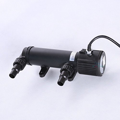 9 W Aquarium UV Sterilizer Light Clarifier Pond Koi Aquarium Fish Tank Reef Pump Filter