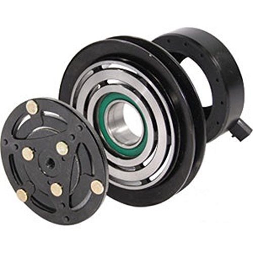 Kubota A/C AC Compressor Clutch Kit Pully Bearing Coil and Front Plate