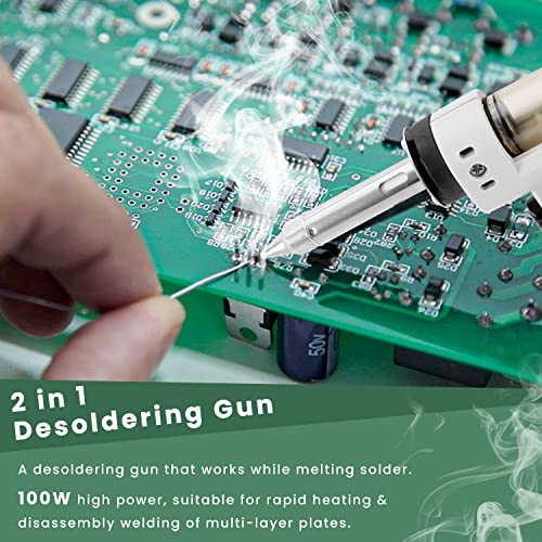 Huanyu SinglePump Electric Desoldering Gun Desolder 100W Leadfree