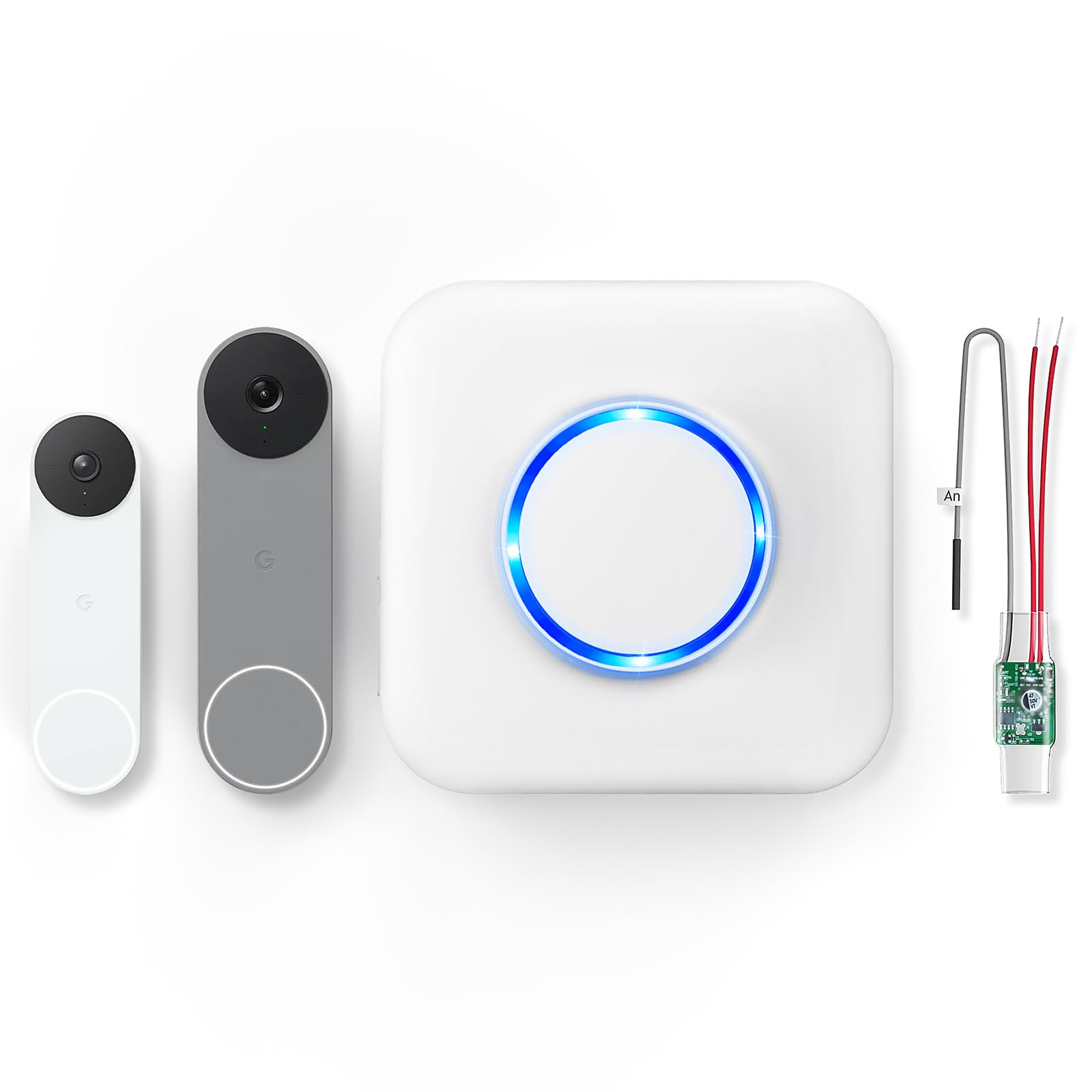 Photo 1 of *** 1 PC *** Wireless Doorbell Chime - Compatible with Google Nest Doorbell (Wired, 2nd Gen& 3rd Gen) and Google Nest Doorbell (Battery) with Wired Transmitter (1 Video Doorbell Extender 1 Receiver?