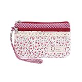 Damara Womens Floral Dotted Versatile Canvas Wallet