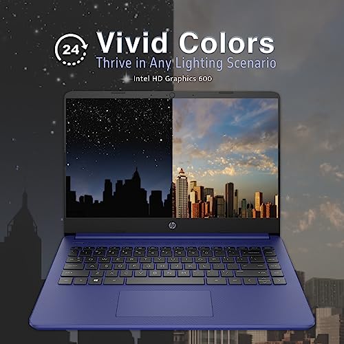 HP 2022 Stream 14" HD BrightView Laptop, Intel Celeron N4000, 4GB RAM